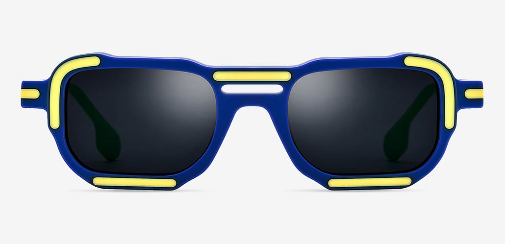 Bowman Gafas de sol Aviador Azules