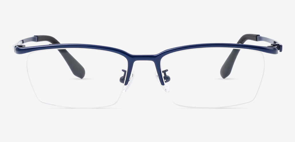 Dennis Gafas Rectangulares Azules