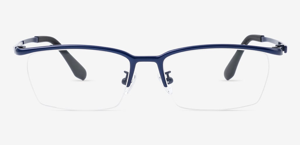 Dennis Gafas Rectangulares Azules