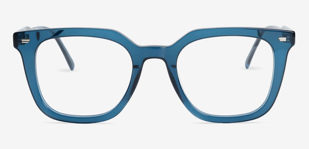 Grace Blue Square Glasses