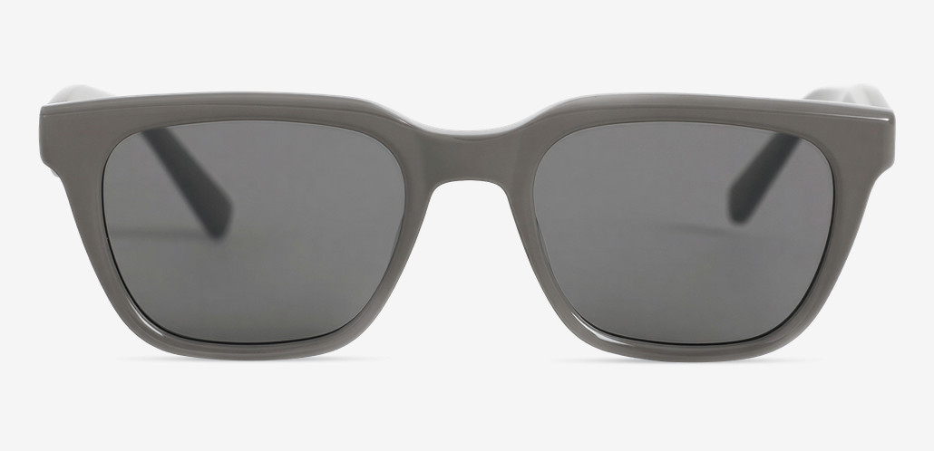 Sanders Gray Square Sunglasses
