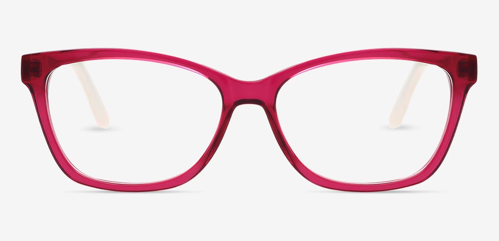 Wand Pink Square Glasses