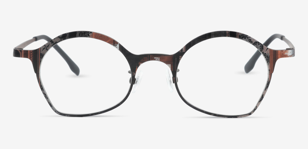 Dixon Brown Round Glasses