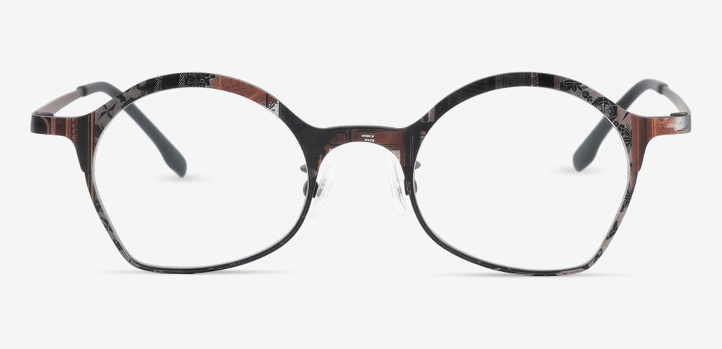 Dixon Brown Round Glasses