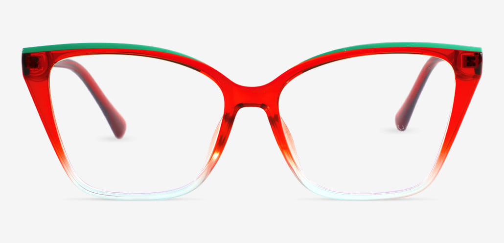 Gill Red Cat Eye Glasses