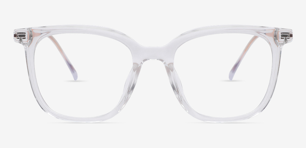 Edmun Clear Square Glasses