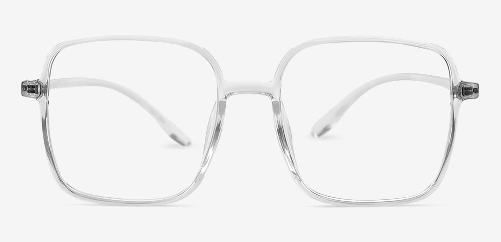 Visiona Lunettes Carrées Transparentes