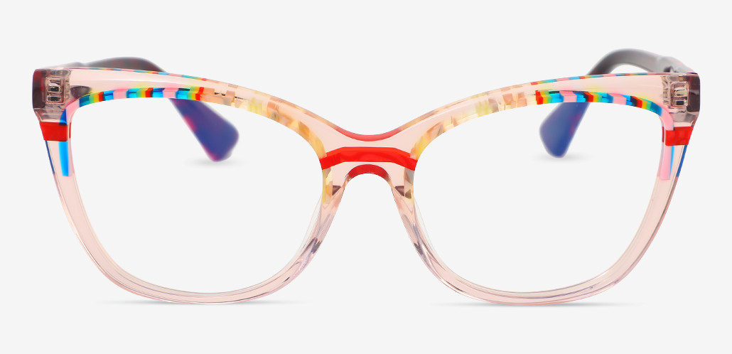 Norine Gafas Cat Eye Champán