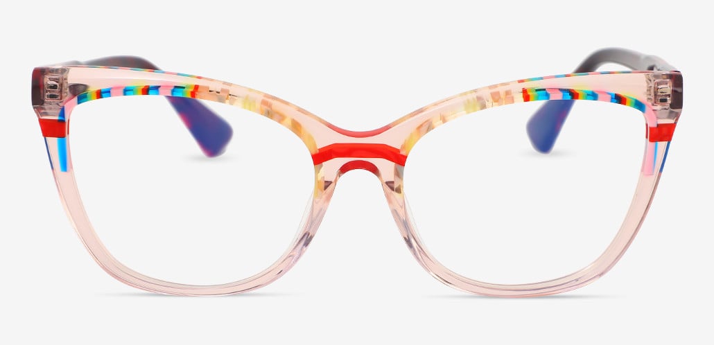 Norine Gafas Cat Eye Champán