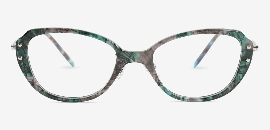 Veronica Gafas Cat Eye Verdes