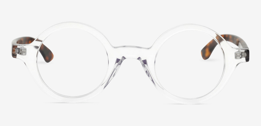 Bell Gafas Redondas Transparentes