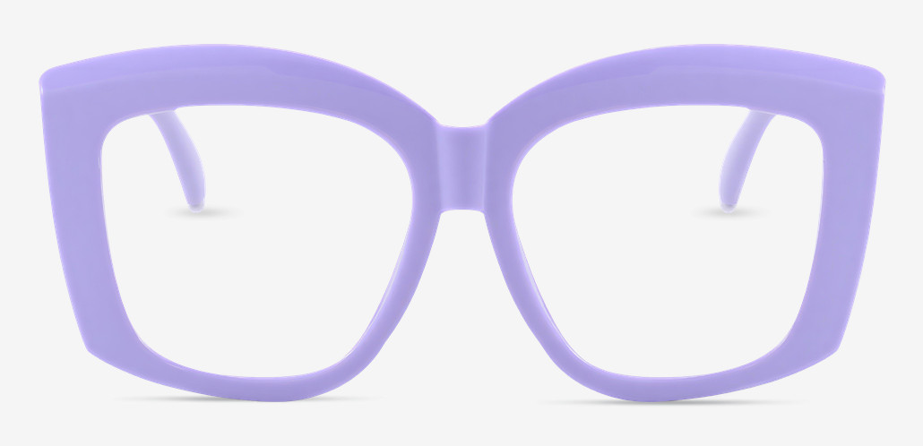 Baro Purple Square Glasses