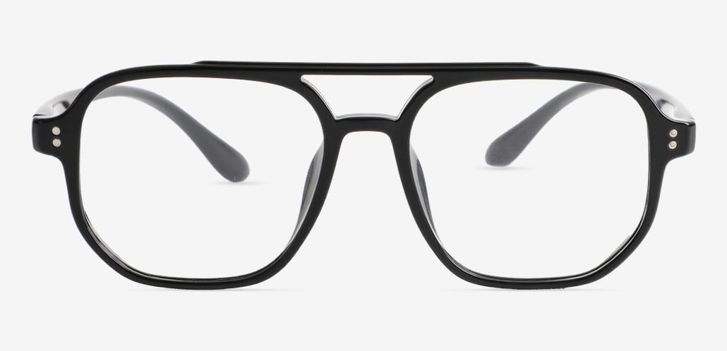 Gordon Occhiali Aviator Neri