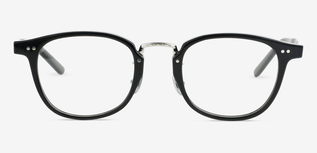 Martin Black Square Glasses