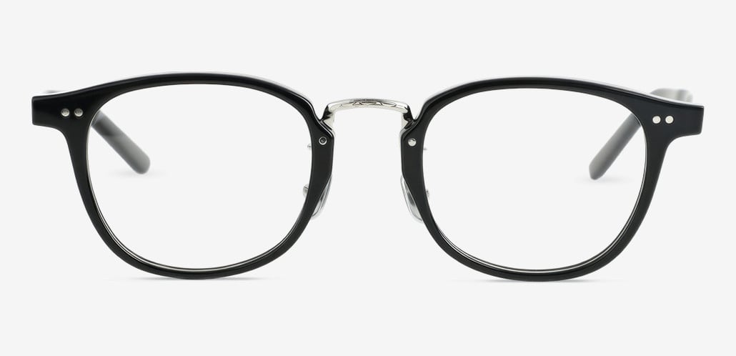 Martin Black Square Glasses
