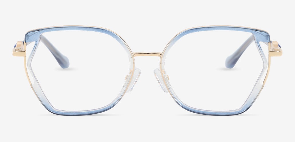 Beatrix Gafas Cuadradas Azules