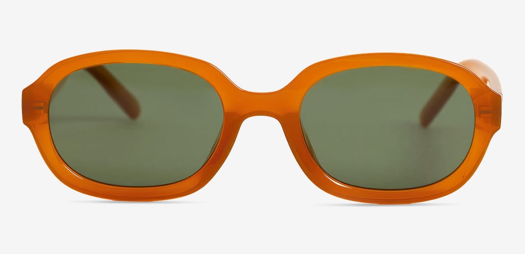 Dylan Gafas de sol Cuadradas Naranjas