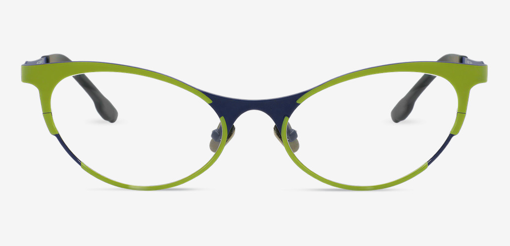 Neely Gafas Cat Eye Verdes