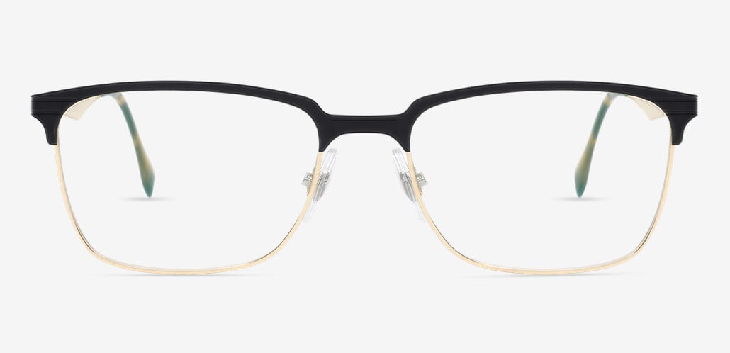 Auroee Occhiali Browline Neri