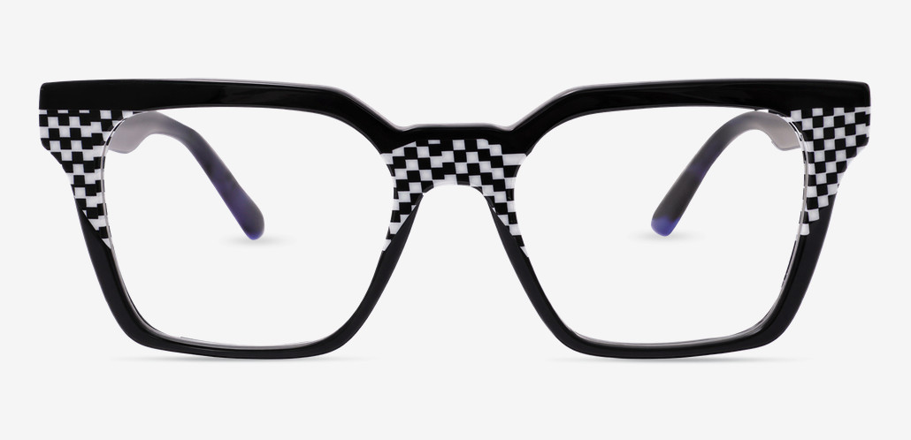 Henley Gafas Cuadradas Negras