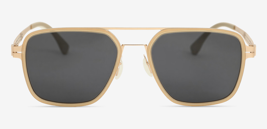 Dylan Gold Aviator Sunglasses