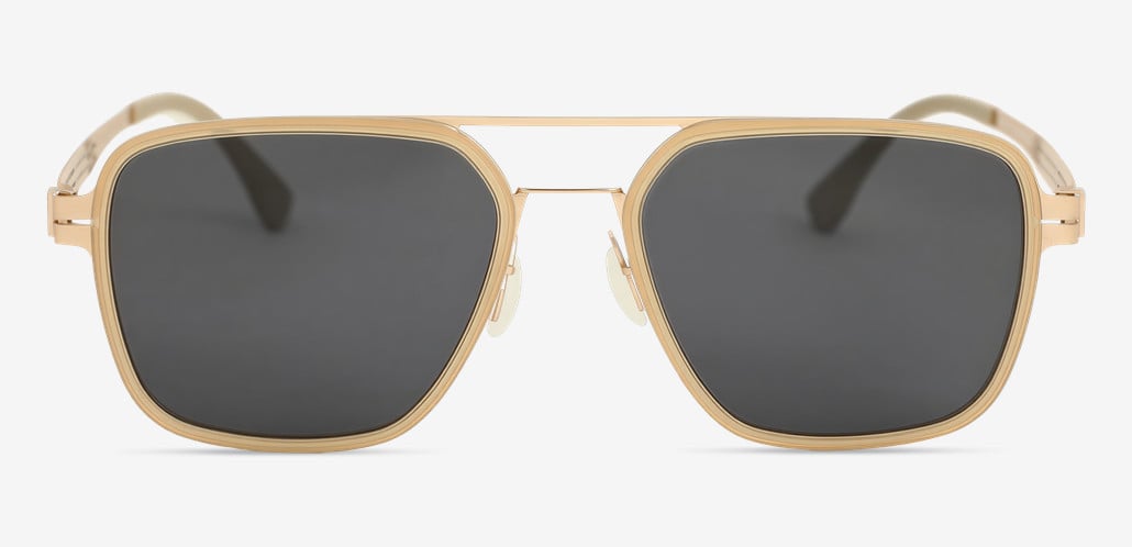 Dylan Gold Aviator Sunglasses