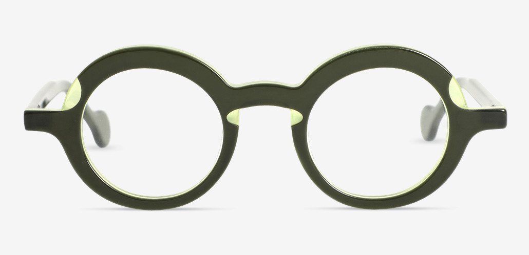 Maxwell Gafas Redondas Verdes