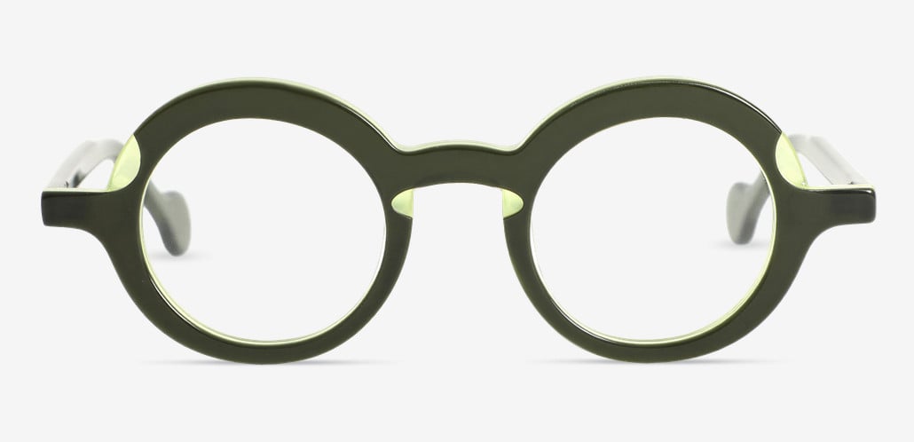 Maxwell Gafas Redondas Verdes