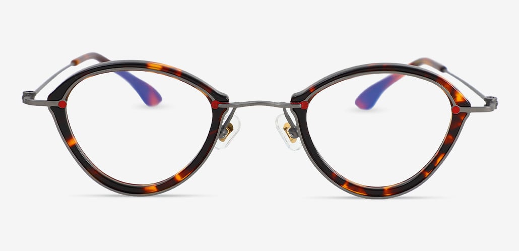 Everett Tortoise Oval Glasses