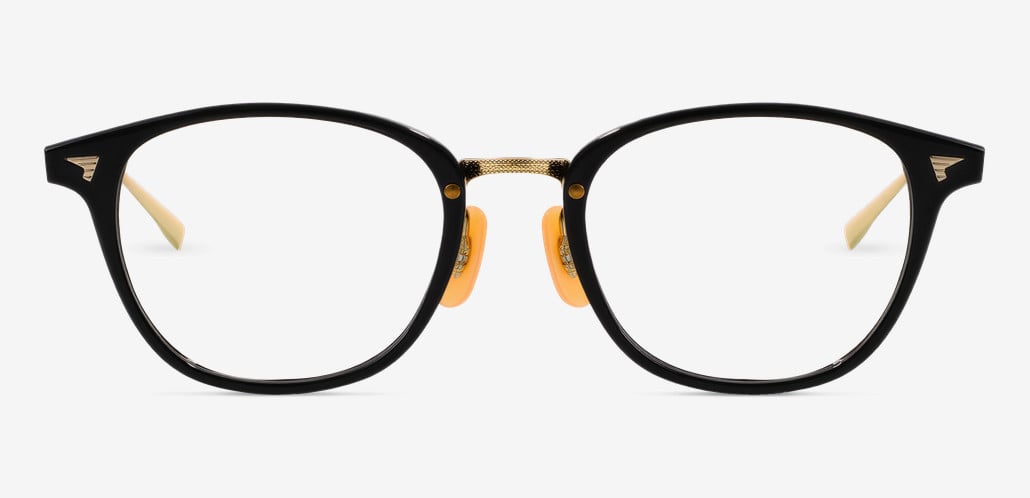 Penn Black Square Glasses