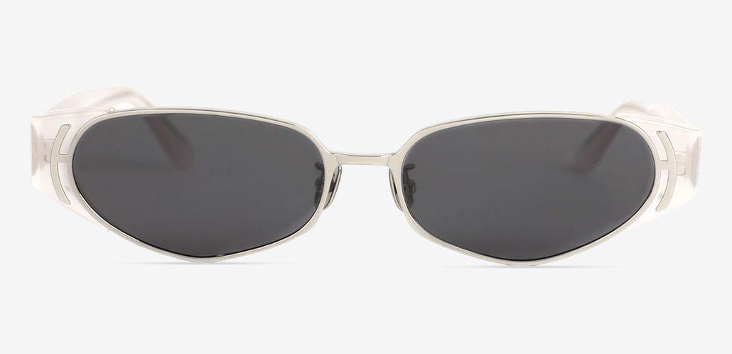 Wood Clear Cat Eye Sunglasses