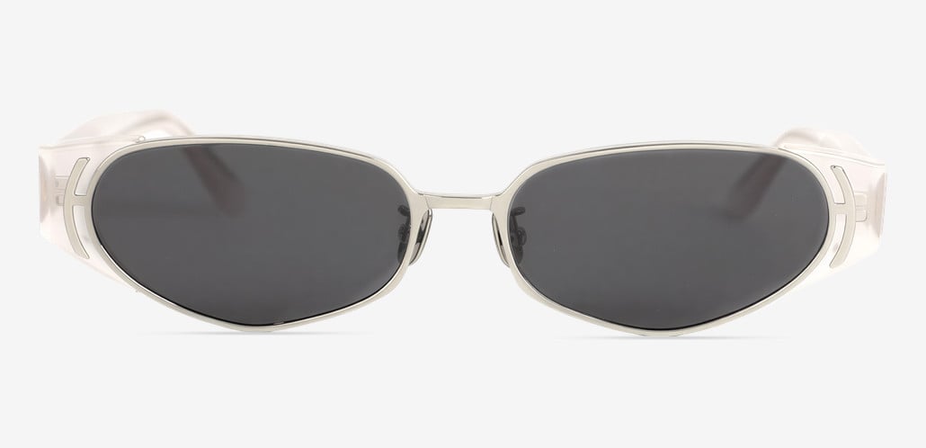 Wood Clear Cat Eye Sunglasses