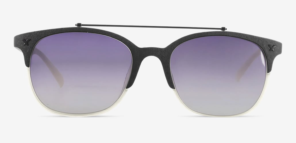 Ward Gafas de sol Aviador Negras