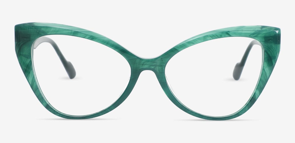 Kathleen Gafas Cat Eye Verdes