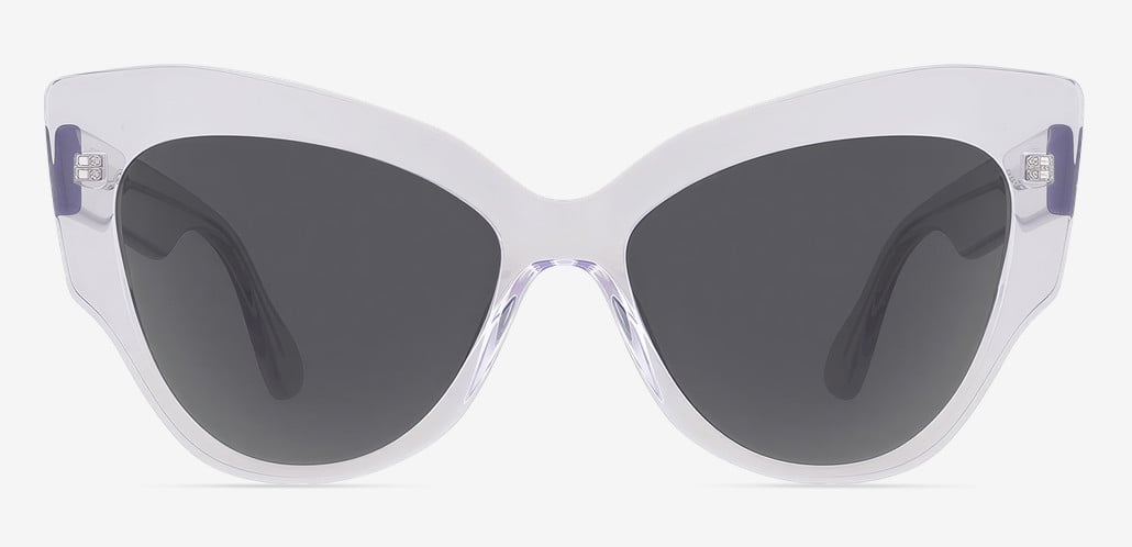 Pioneer Occhiali da sole Cat Eye Trasparenti