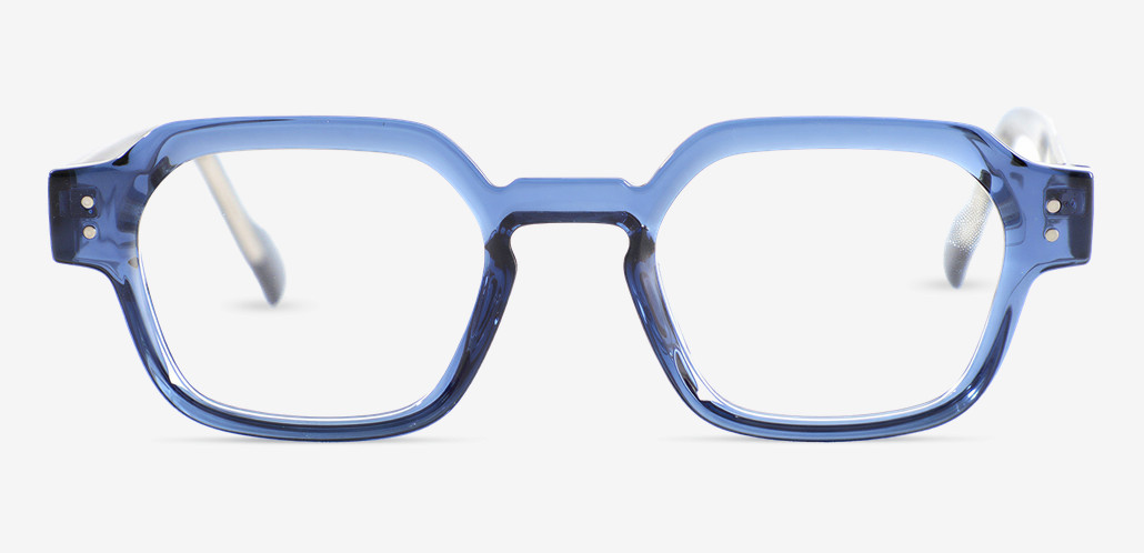 Tony Blue Square Glasses