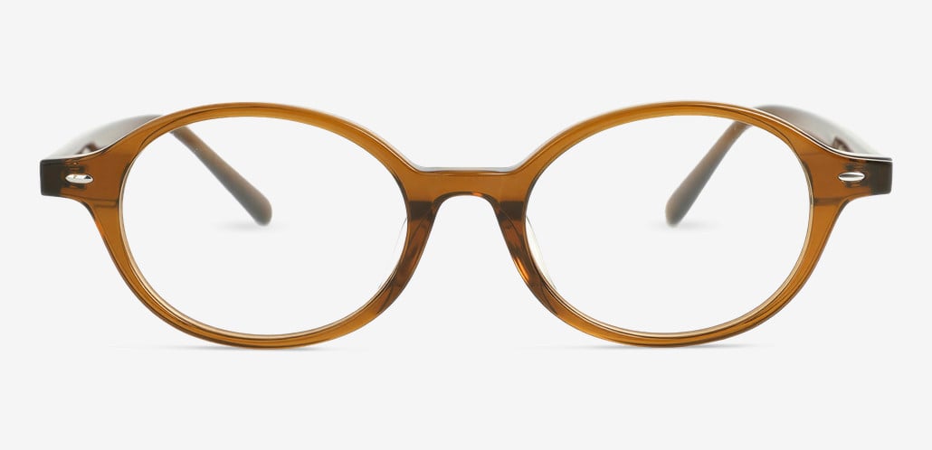 Dick Brown Oval Glasses