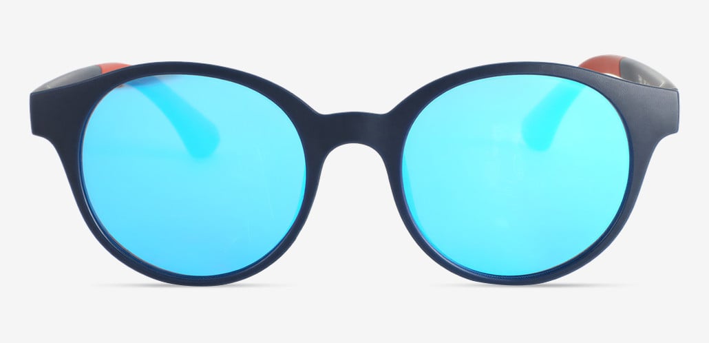 Leif Gafas de sol Redondas Negras