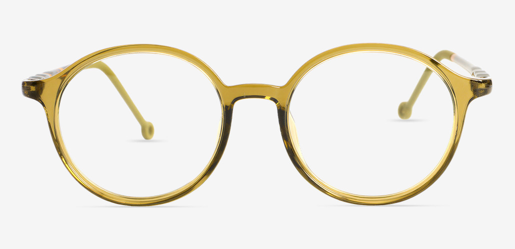 Abner Gafas Redondas Verdes