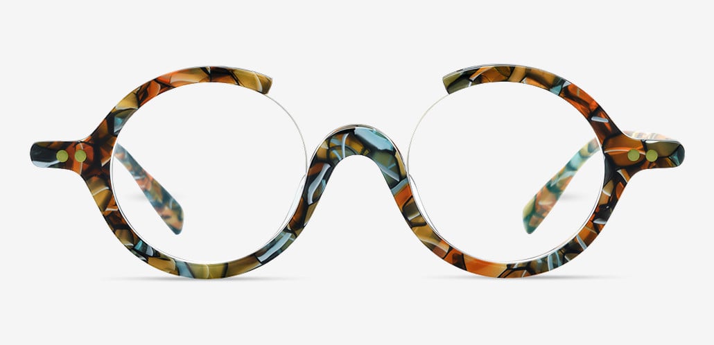 Amelia Gafas Redondas Multicolor