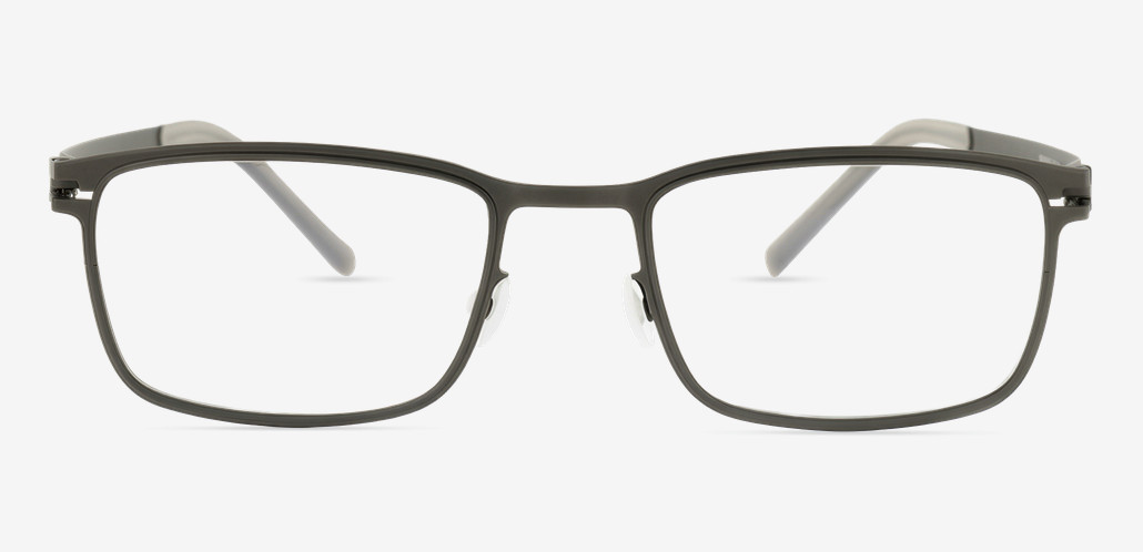 Barnes Gafas Rectangulares Grises