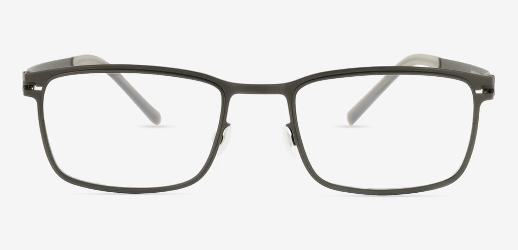 Barnes Gafas Rectangulares Grises