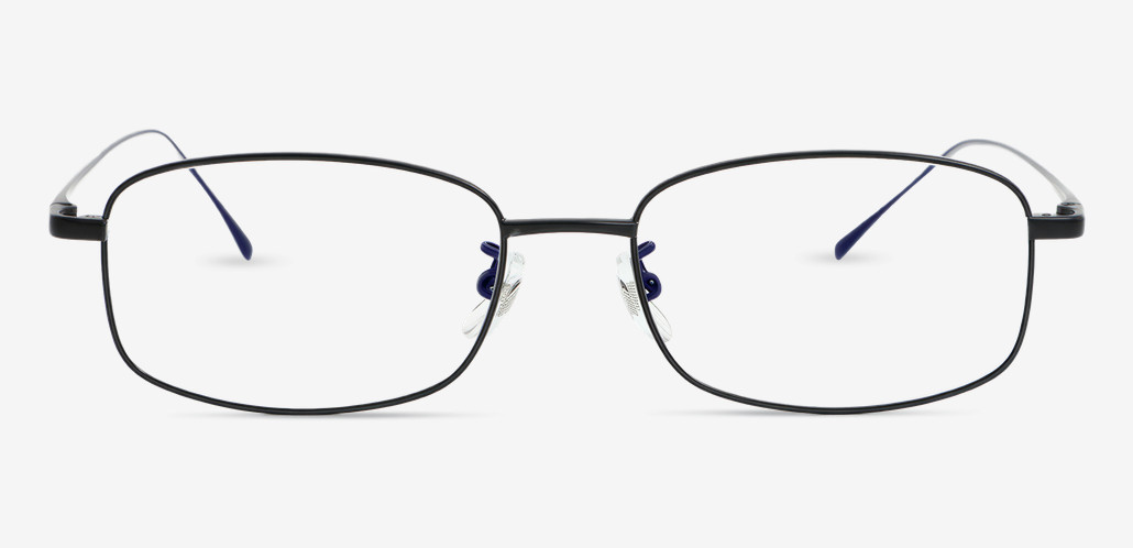 Audrey Gafas Rectangulares Negras