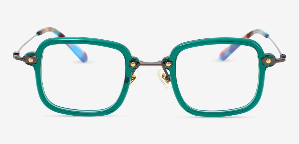 Lucy Gafas Cuadradas Verdes