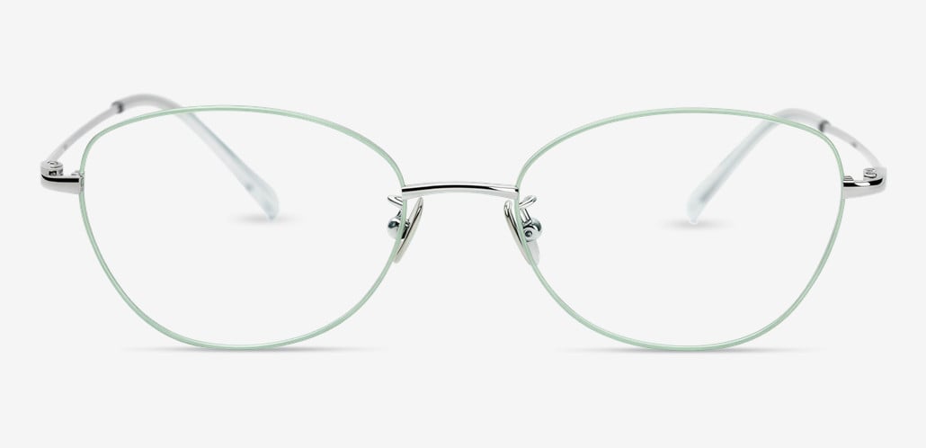 Kennedy Gafas Ovaladas Verdes
