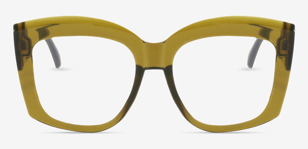Baro Gafas Cuadradas Verdes