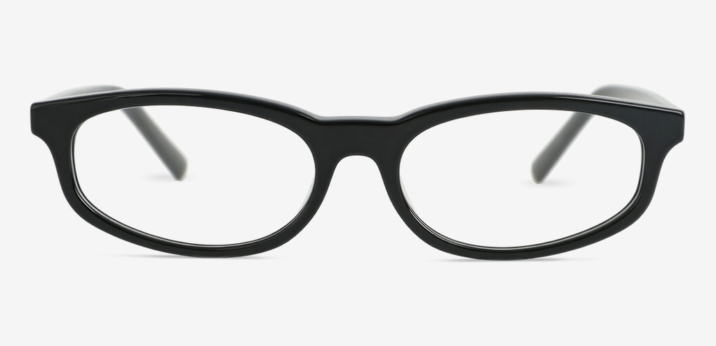 Vicky Black Rectangle Glasses