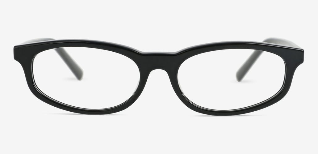 Vicky Black Rectangle Glasses