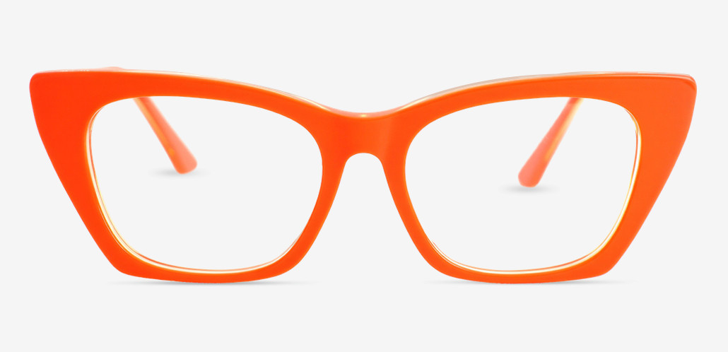 Ivy Gafas Cat Eye Naranjas
