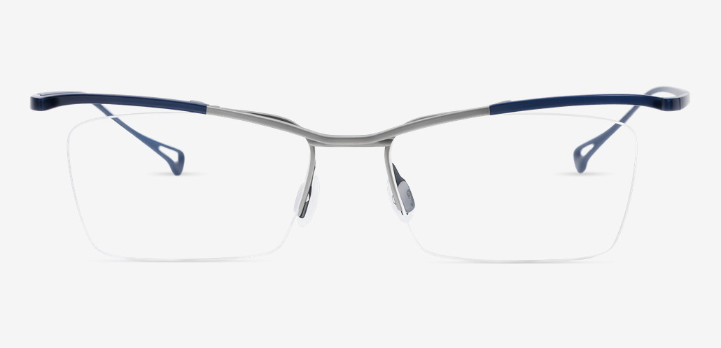 Denley Gafas Rectangulares Azules